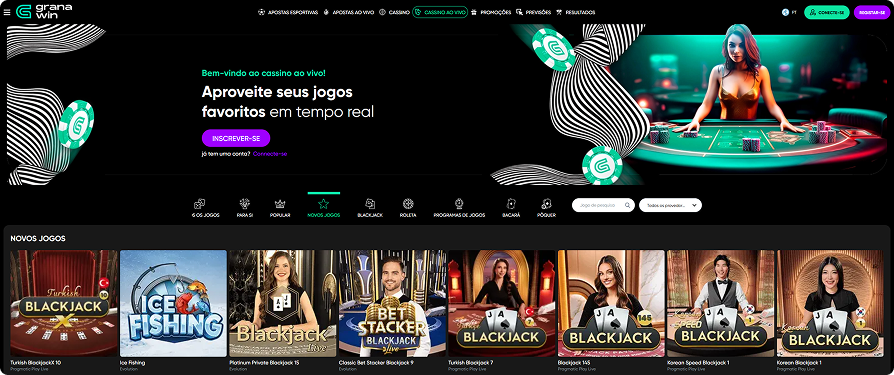 Granawin Casino ao Vivo
